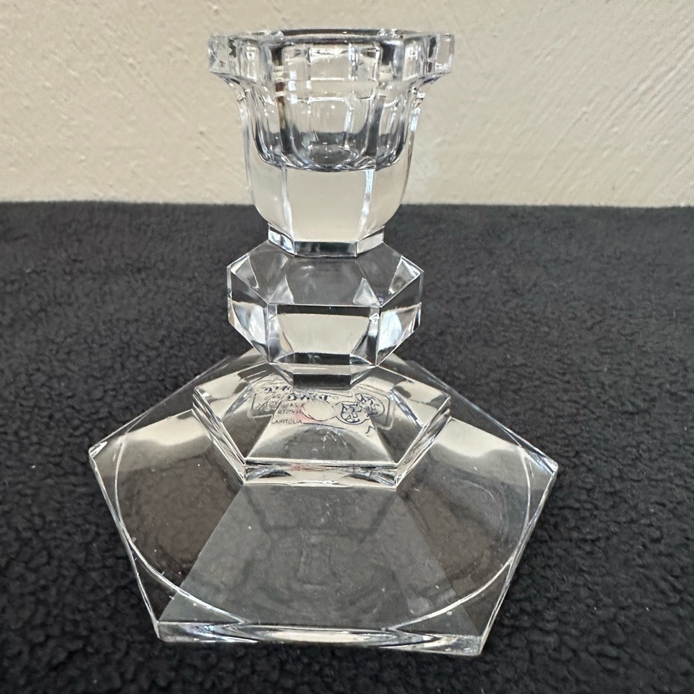 Vintage Towle Crystal Candlestick Holder